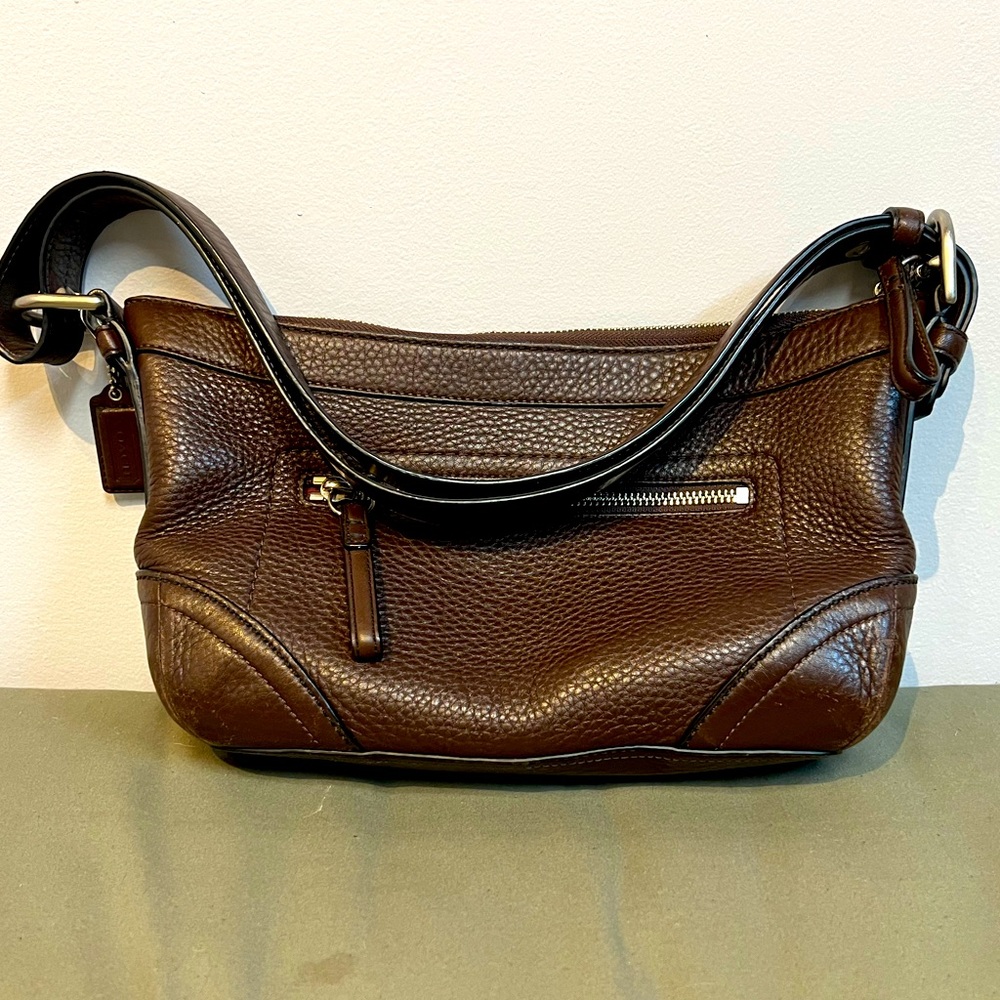 Beautiful Mahagony Coach purse